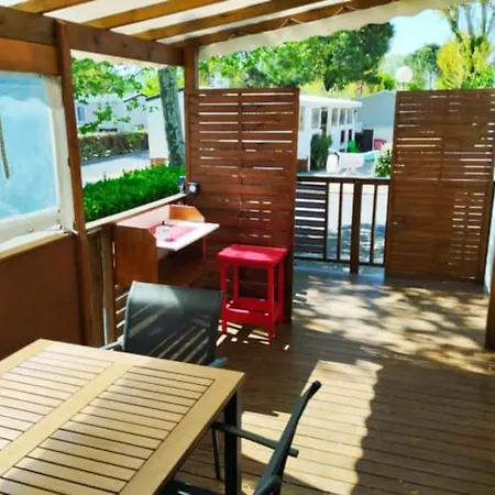 Сasa de vacaciones Mobil-home Vi 58 A - La Carabasse - Siblu Avec Piscine Payante Vias