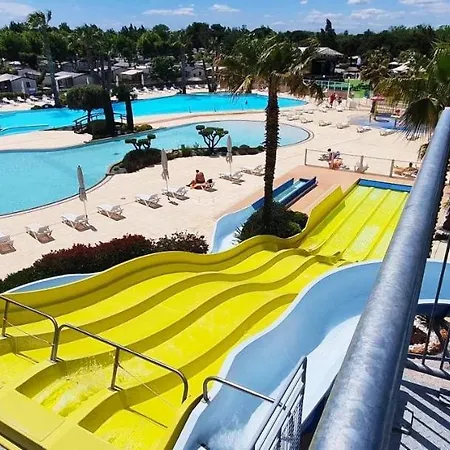 Сasa de vacaciones Mobil-home Vi 58 A - La Carabasse - Siblu Avec Piscine Payante *