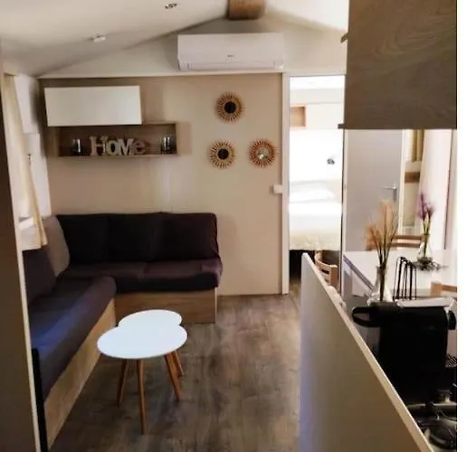 Mobil-home Vi 58 A - La Carabasse - Siblu Avec Piscine Payante Hébergement de vacances *