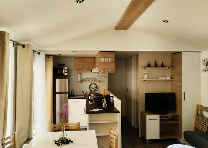 Mobil-home Vi 58 A - La Carabasse - Siblu Avec Piscine Payante Hébergement de vacances Vias